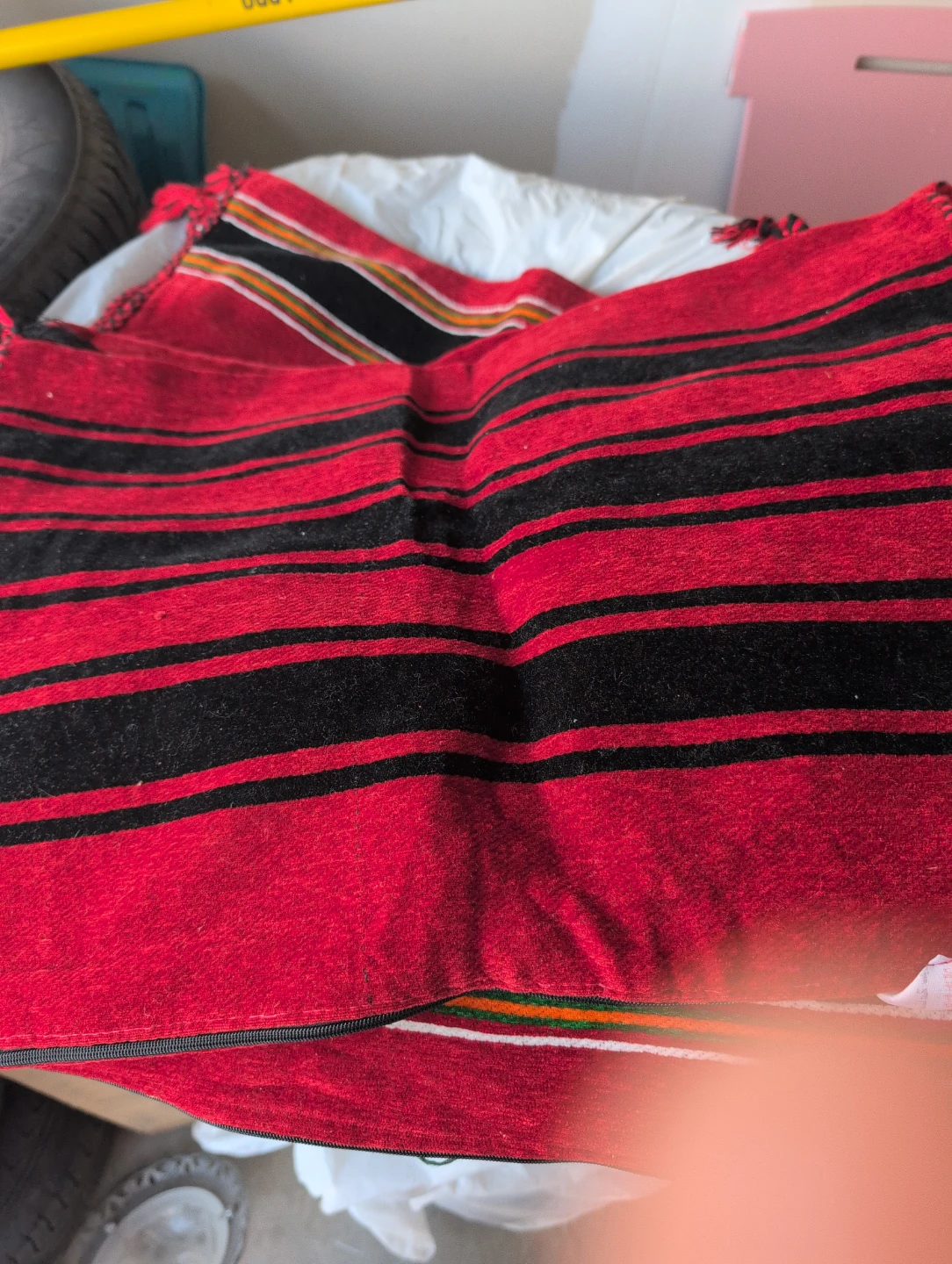 6 Woven Red Striped case - photo 2
