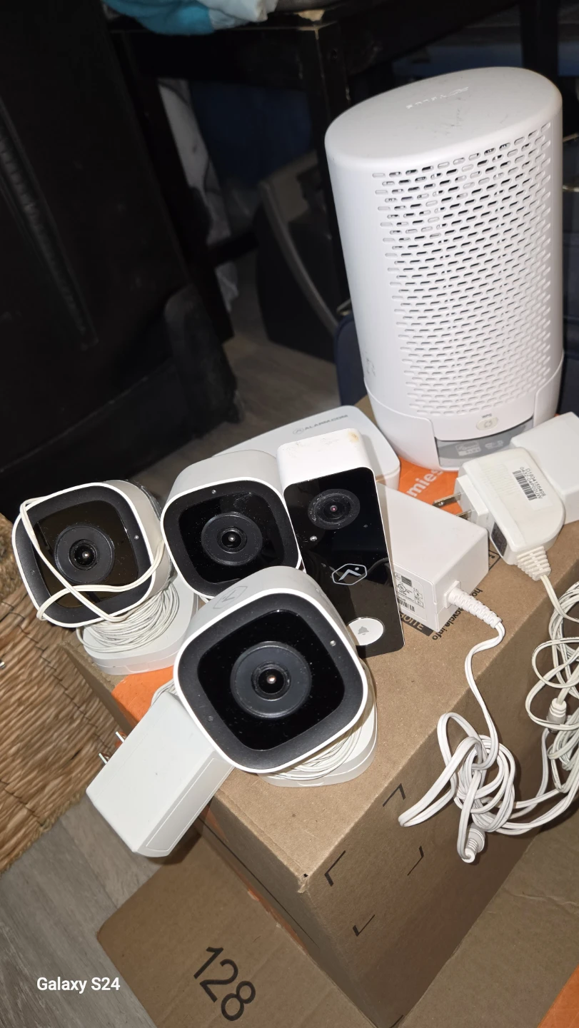 Alarm.com Security Cameras and Hub