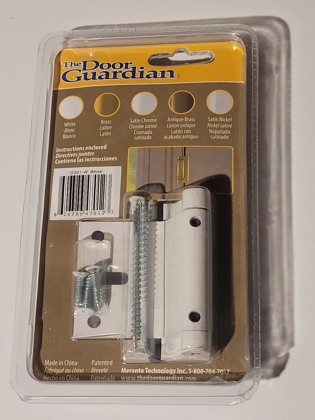 The Door Guardian Childproofing Lock for Inward Swinging Doors - photo 2