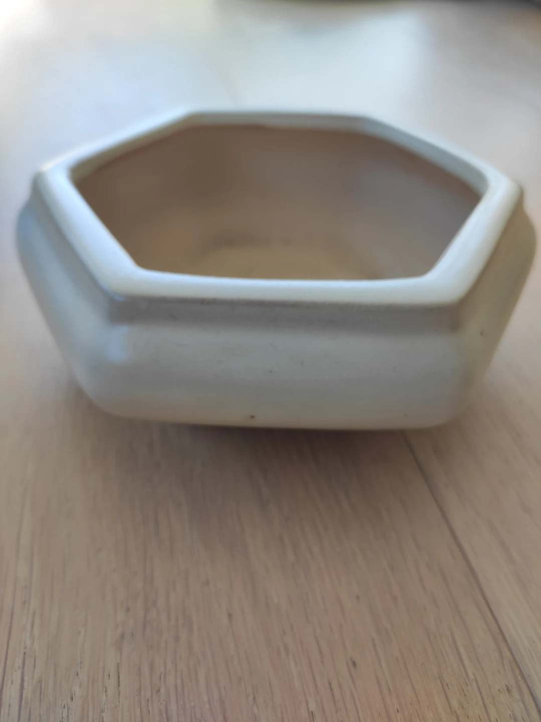 Hexagonal Ceramic Planter Pot - photo 2
