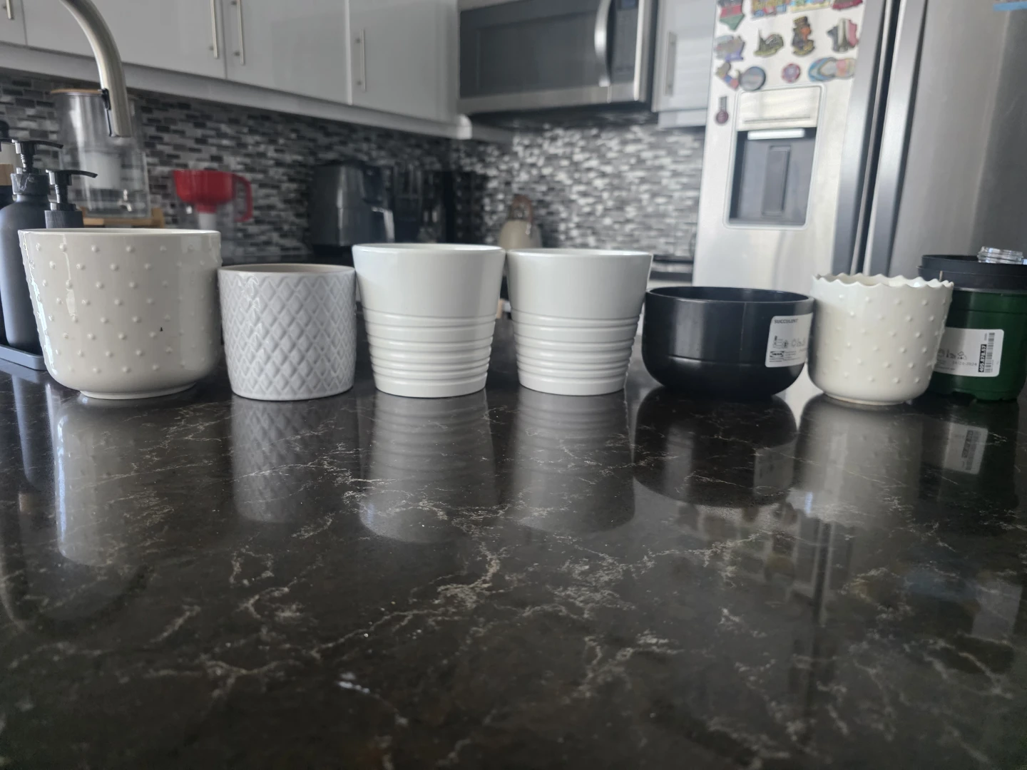 Assorted Ceramic Plant Pots