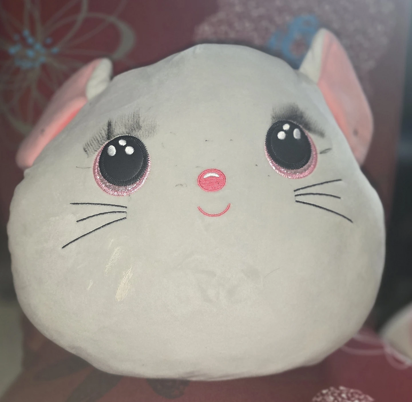 Grey Plush Mouse