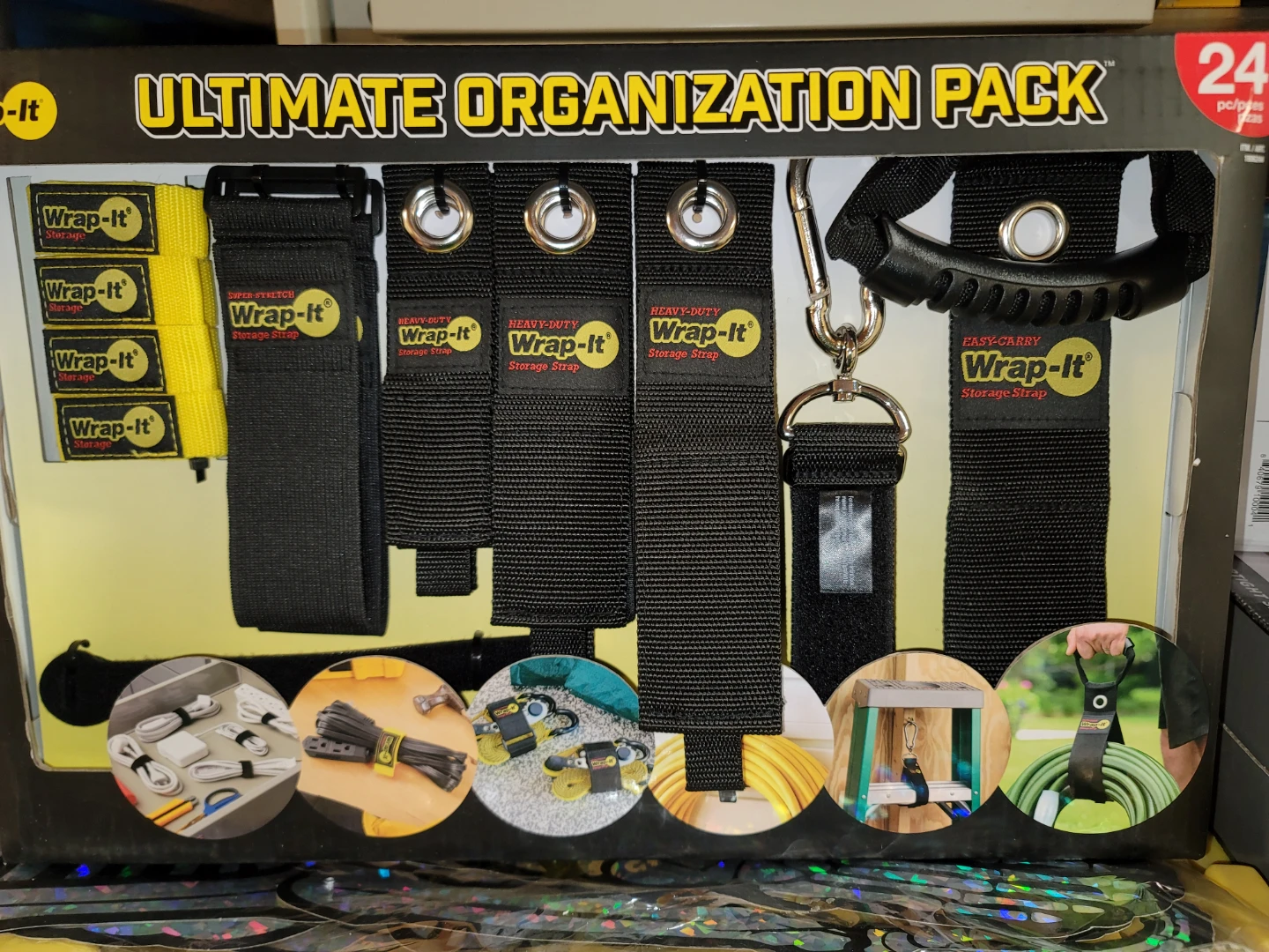 Wrap-It Ultimate Organization Pack Storage Straps