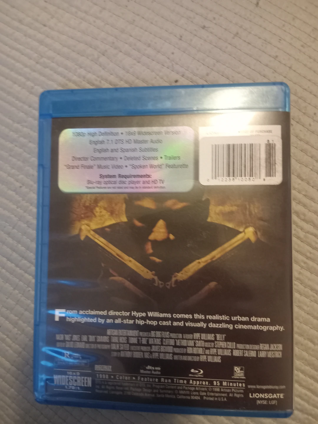 Belly Blu-ray Disc - photo 4