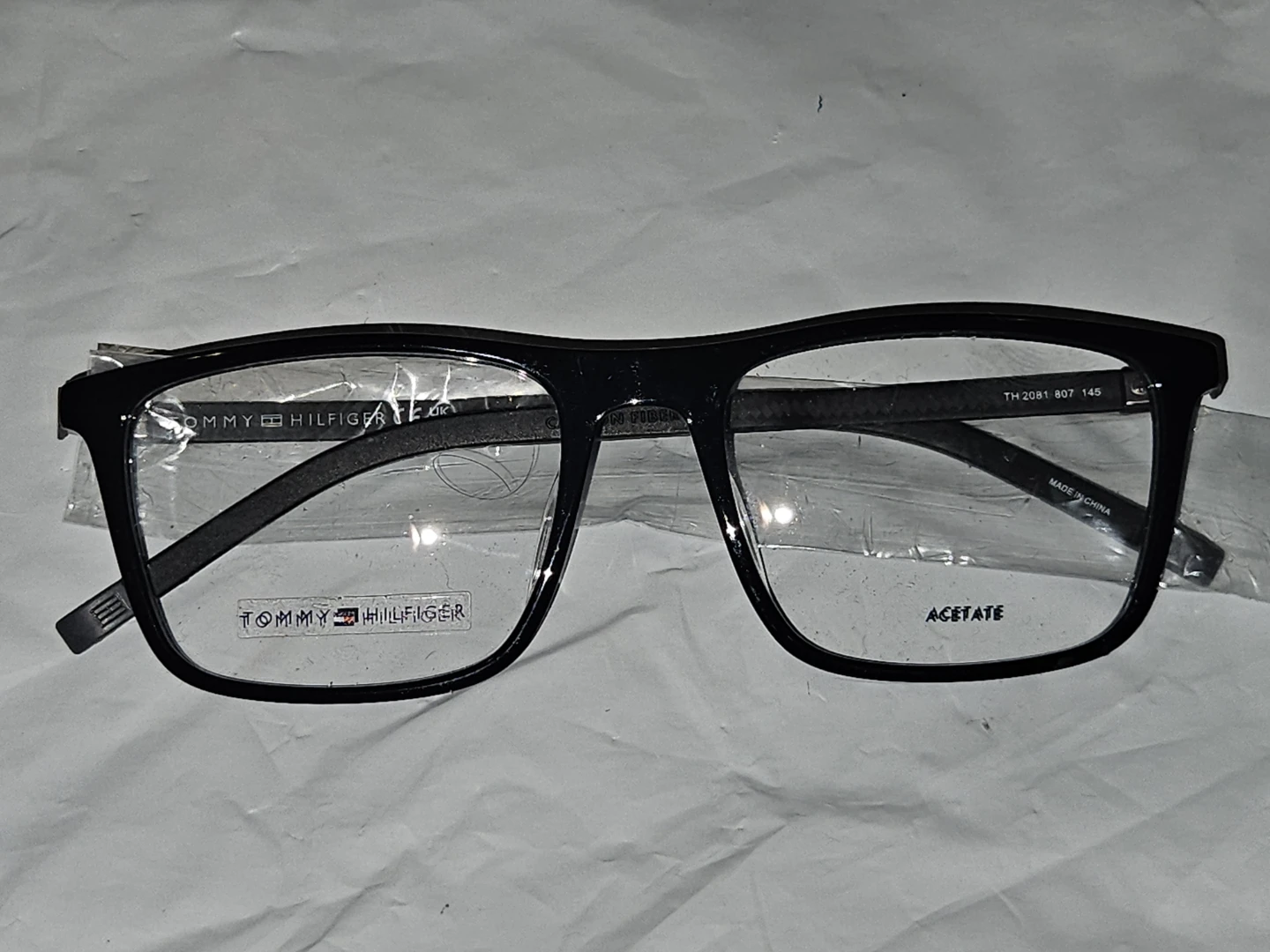 Tommy Hilfiger Black Acetate Eyeglasses TH2081 - photo 3