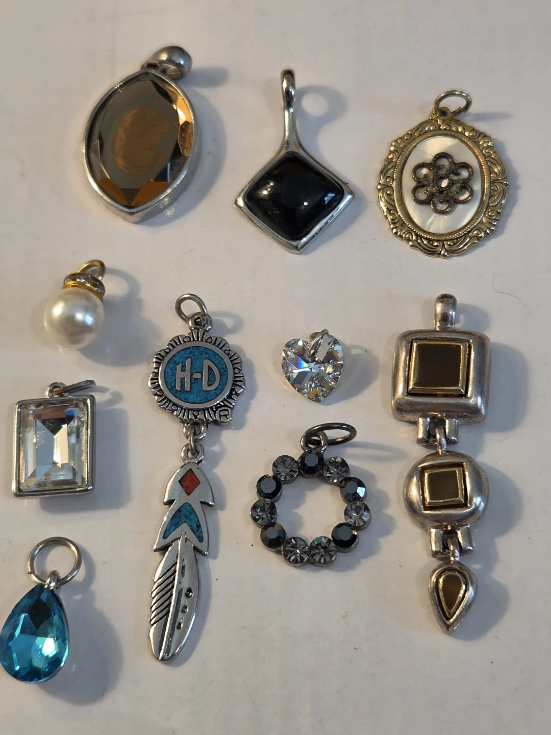 Mixed Lot of Charms for Jewelry Making