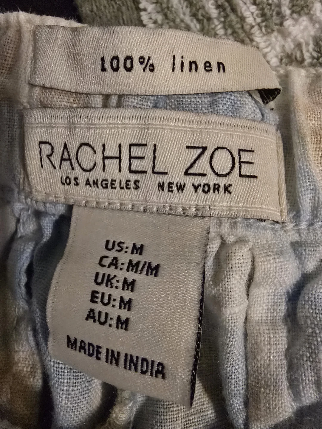 Rachel Zoe Linen Tie-Dye Shorts - photo 2