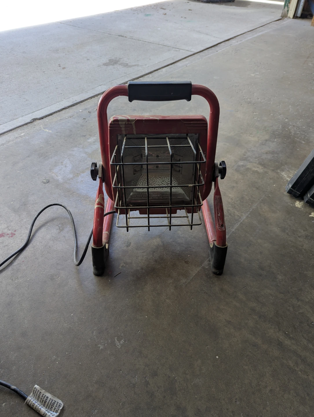 Portable Halogen Work Light