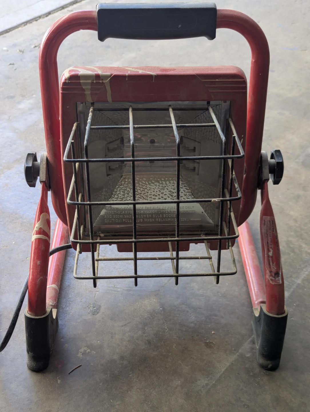 Portable Halogen Work Light - photo 2