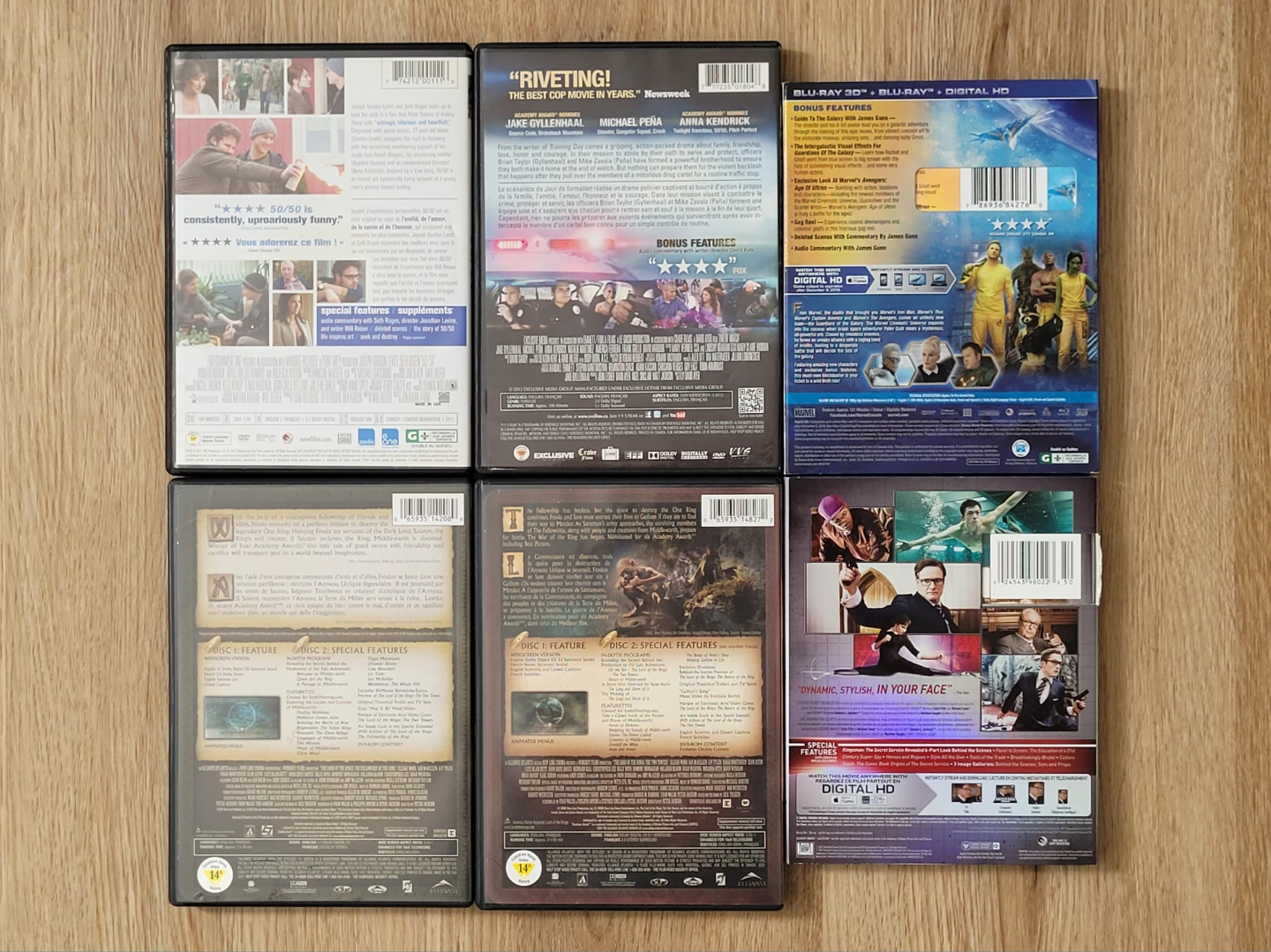 Six Assorted Movies on Disc - photo 3