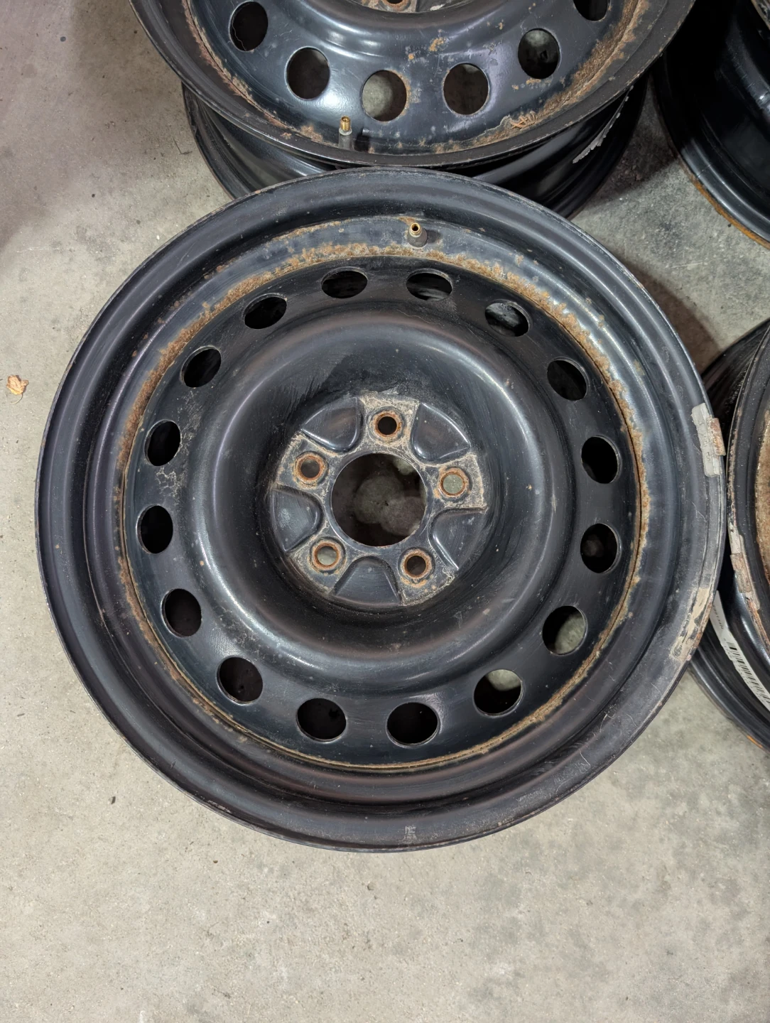 (4)-17 Inch 5x114.3 Steel Rims - photo 2