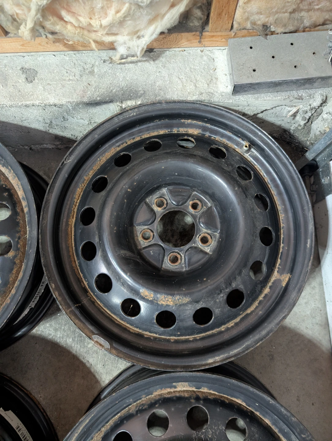 (4)-17 Inch 5x114.3 Steel Rims - photo 5