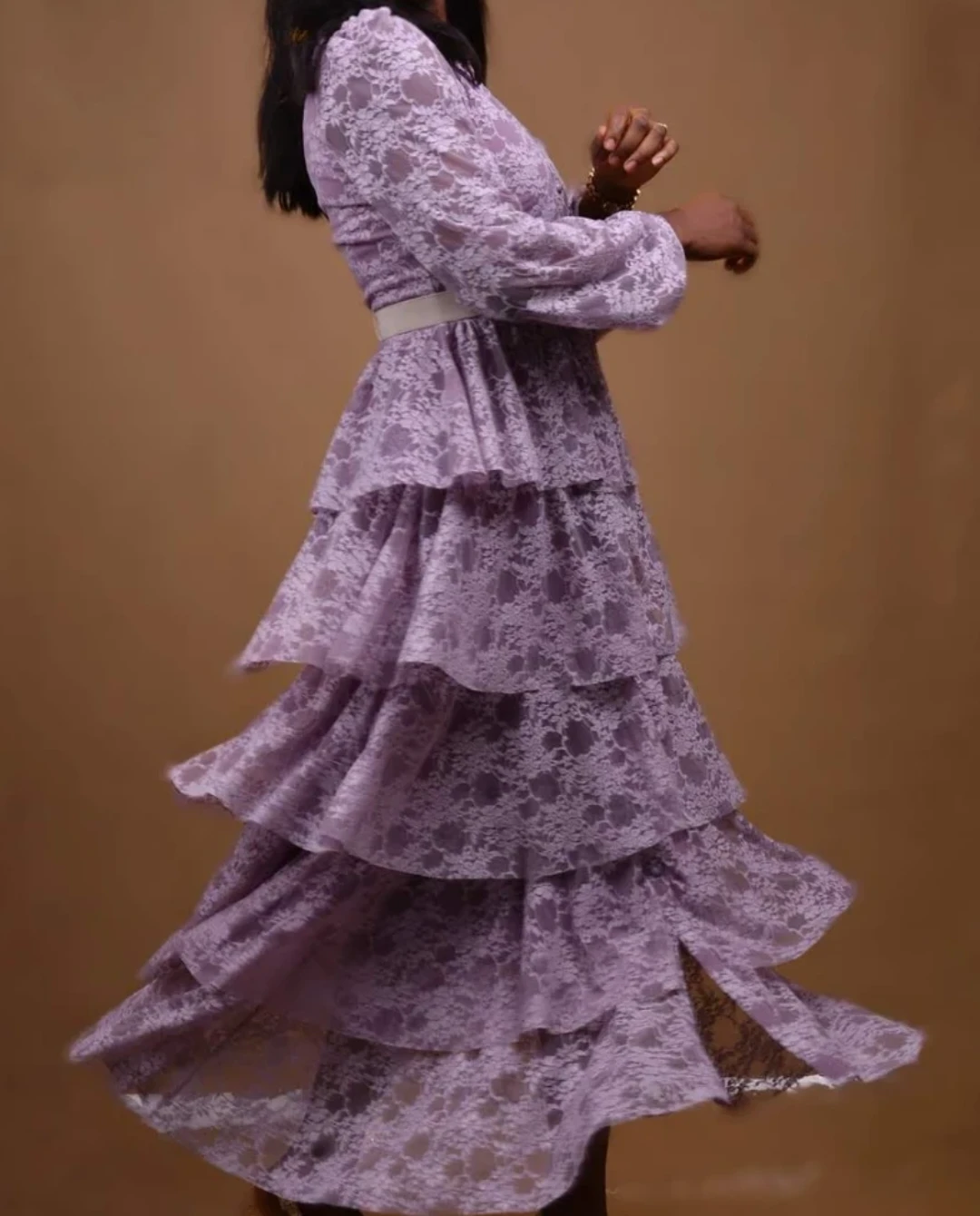 Reina Line lavender lace Dress - photo 2