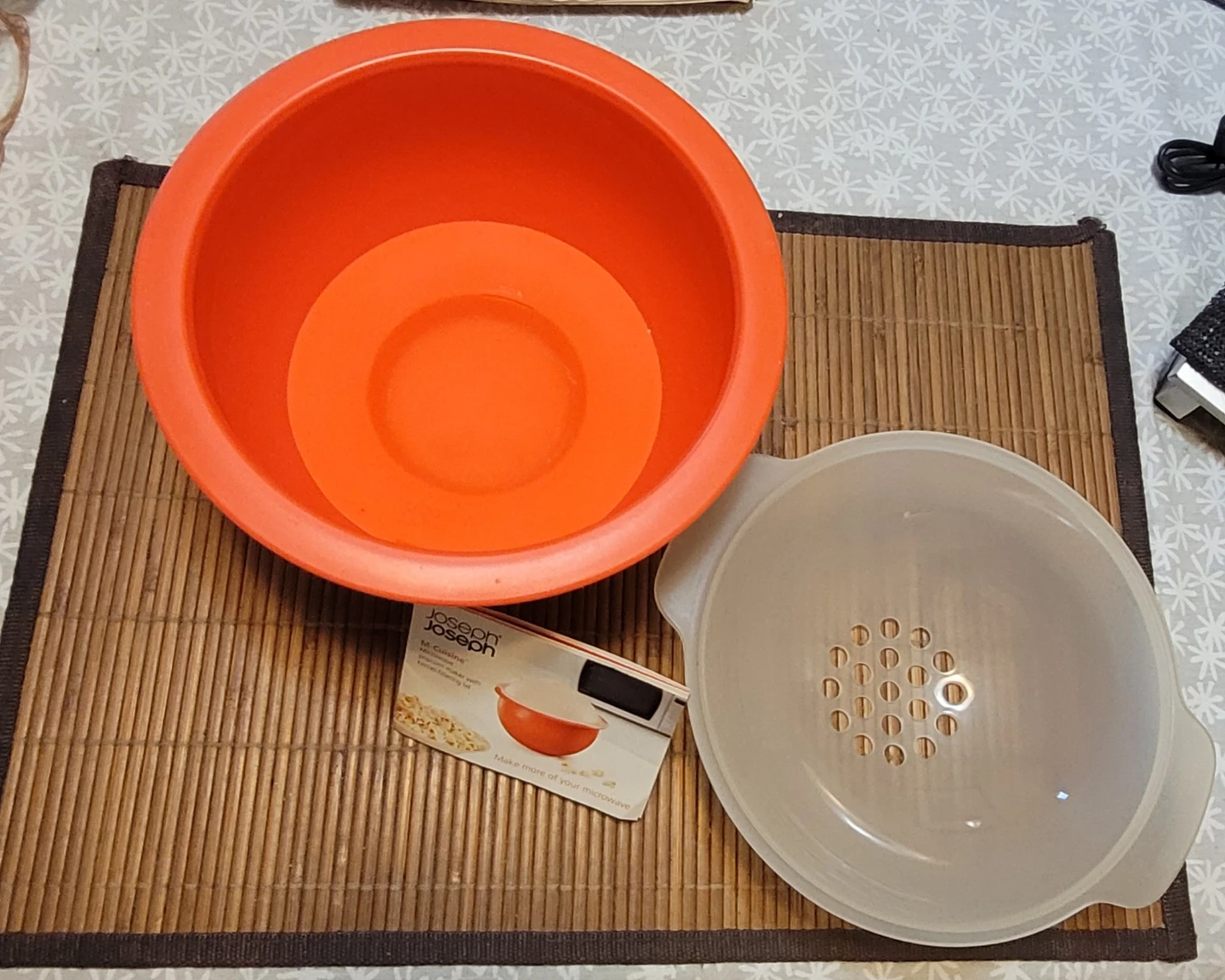⚽️ Joseph Joseph M-Cuisine Microwave Popcorn Maker