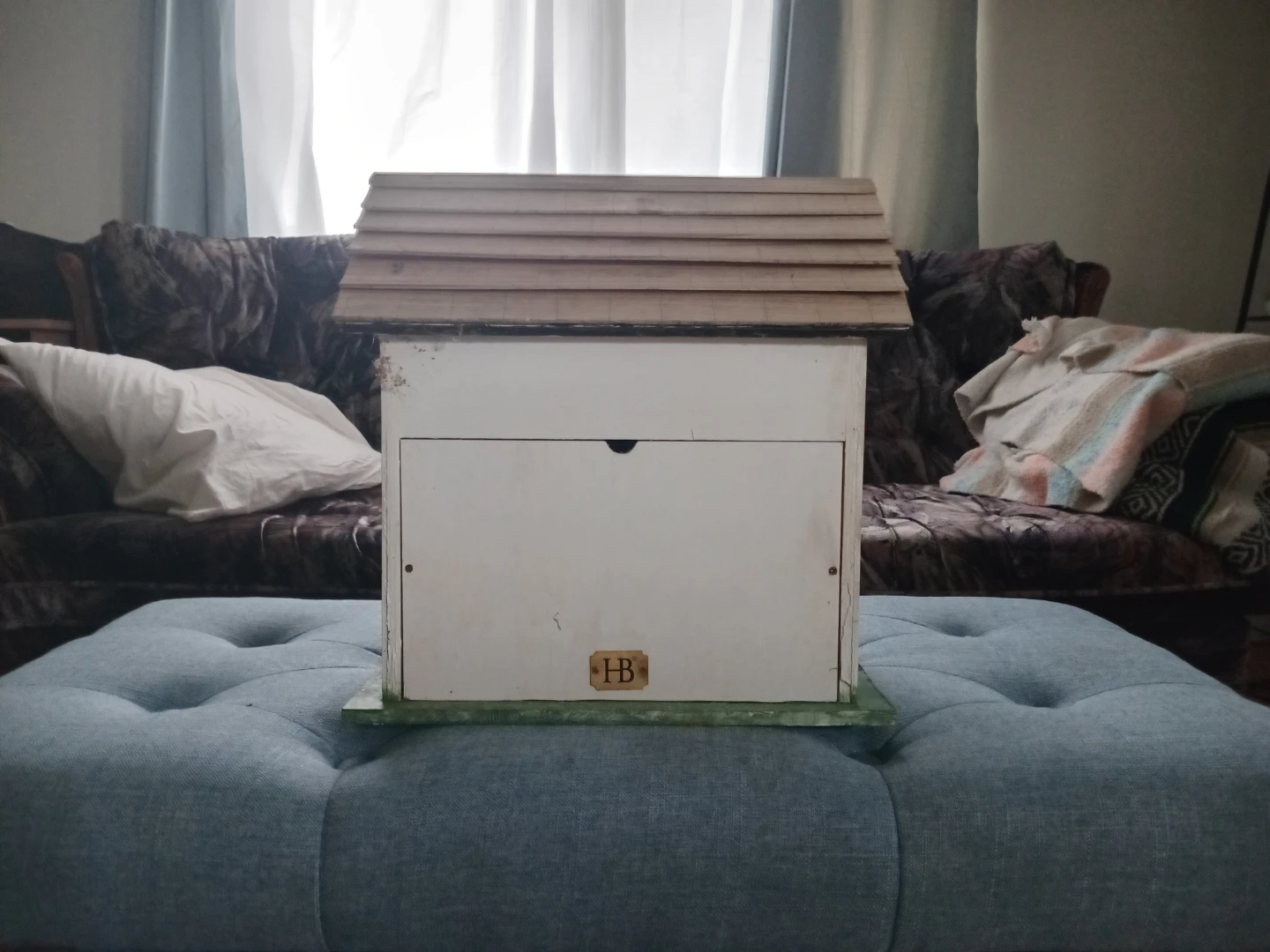 Vintage Dollhouse with Red Doors and Porch - photo 4