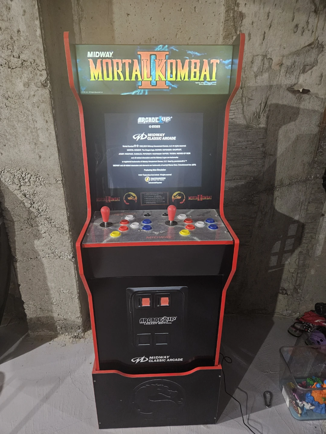 Arcade1Up Mortal Kombat II Legacy Edition Arcade Cabinet