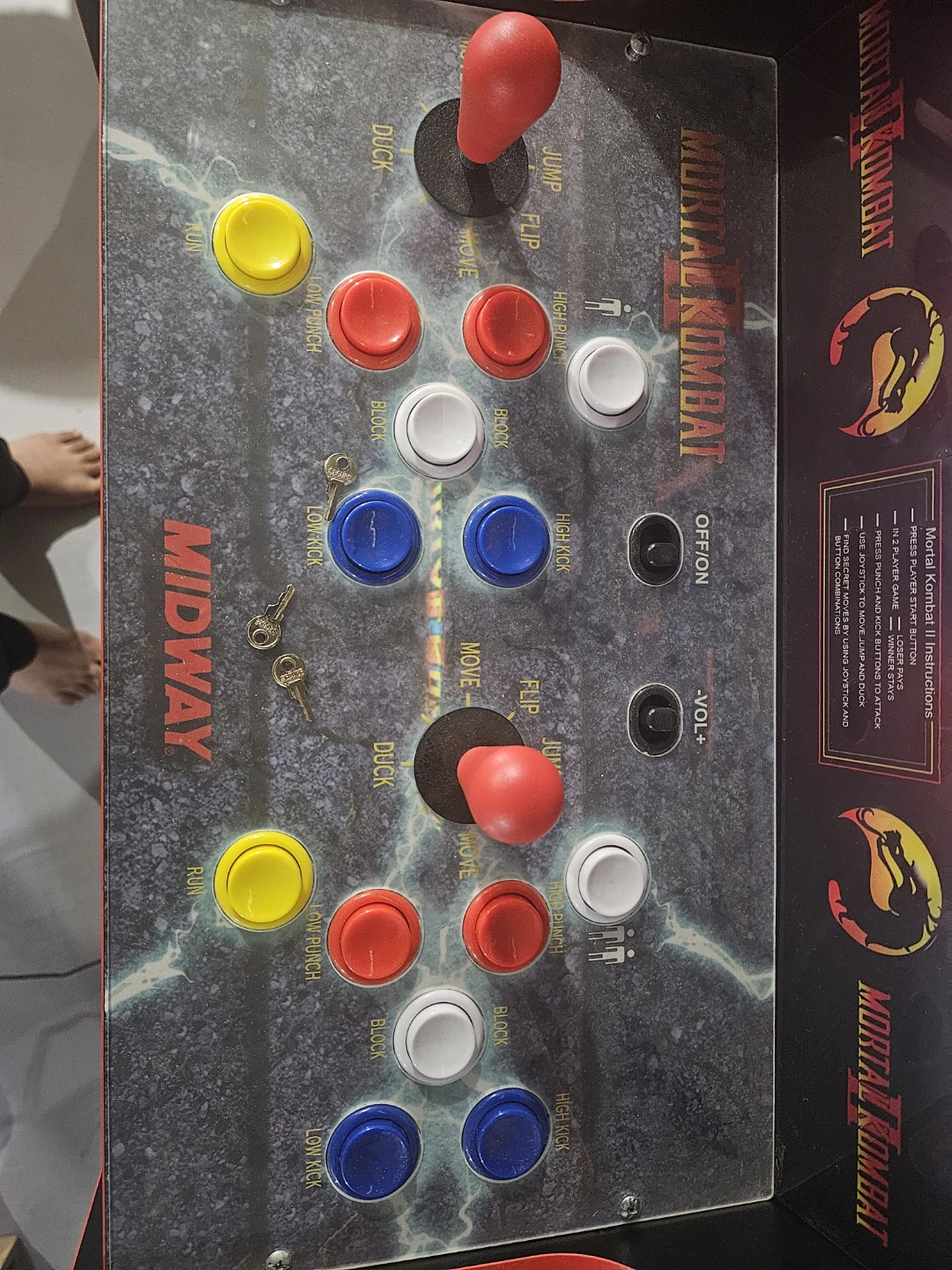 Arcade1Up Mortal Kombat II Legacy Edition Arcade Cabinet - photo 4