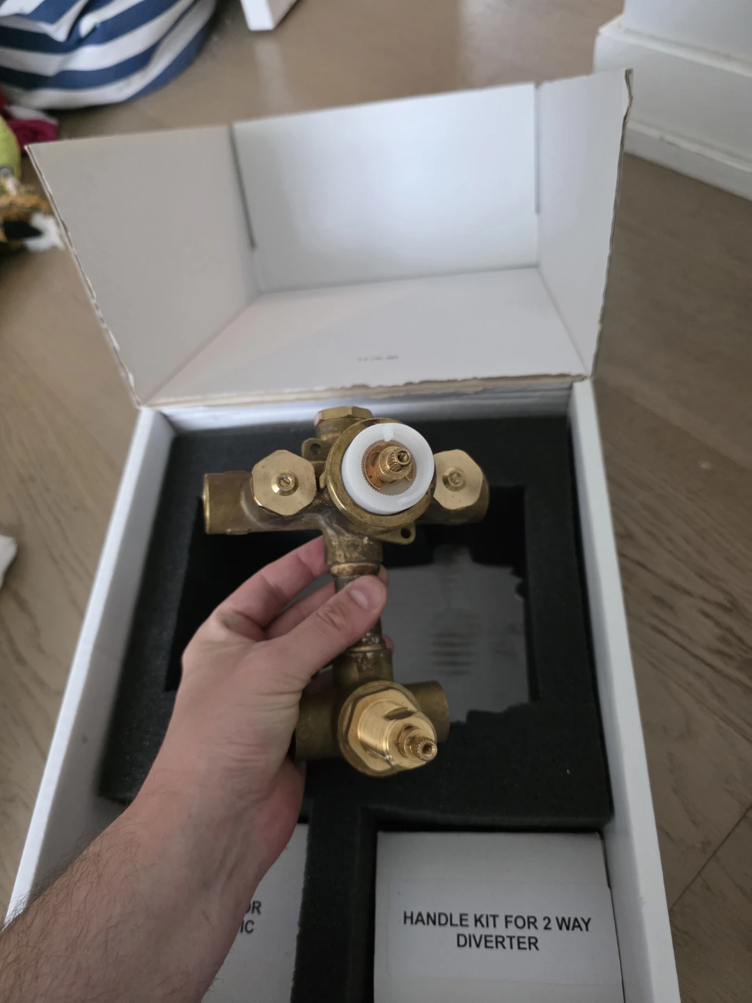Nolli Tempo Thermostatic Valve Cross R9246X - photo 5