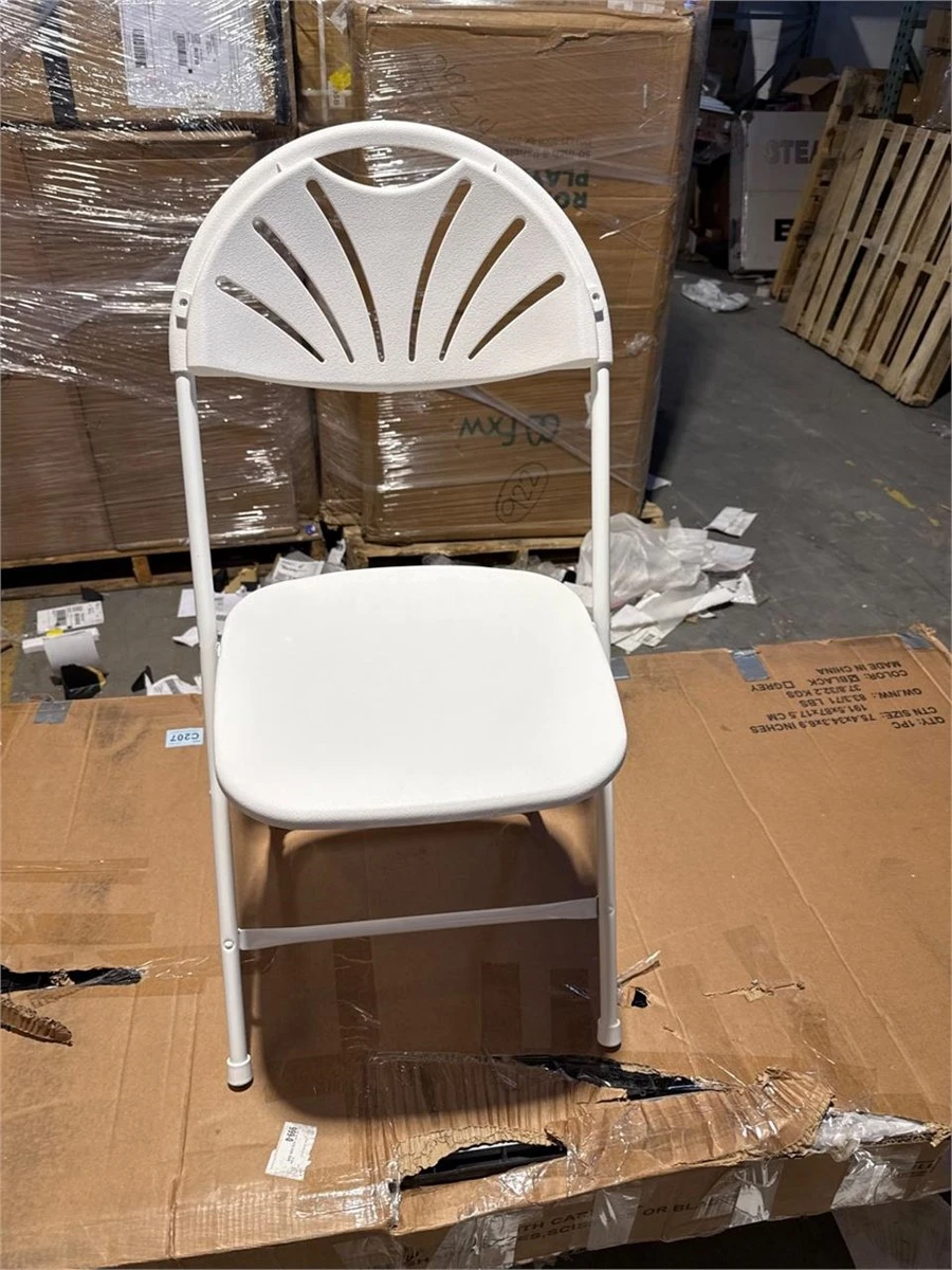 White Folding Chair - photo 2