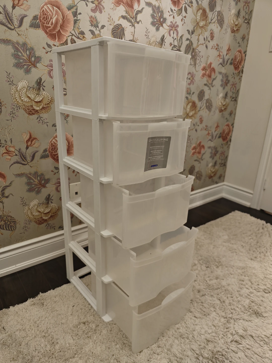 Gracious Living 5-Drawer Storage Unit - photo 2