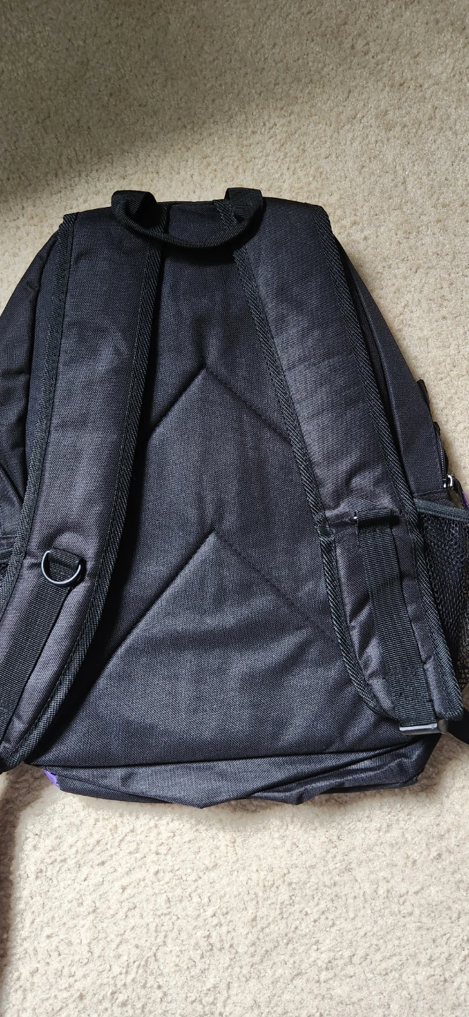 Tek Gear Black & Purple Backpack - photo 4