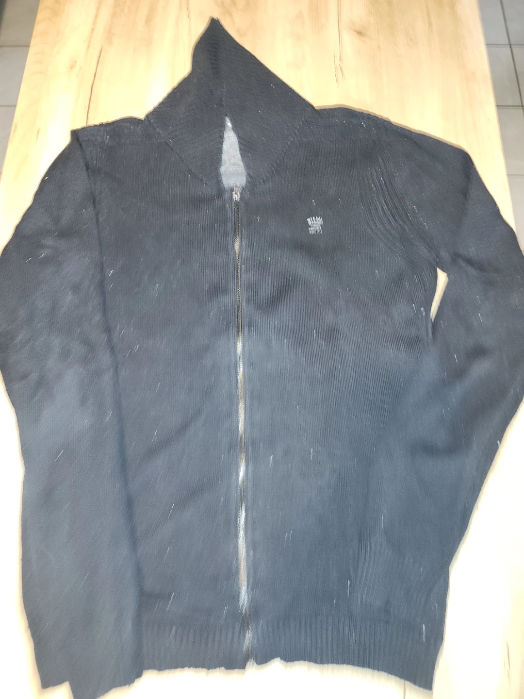 Diesel Industry Knit Zip-Up Sweater