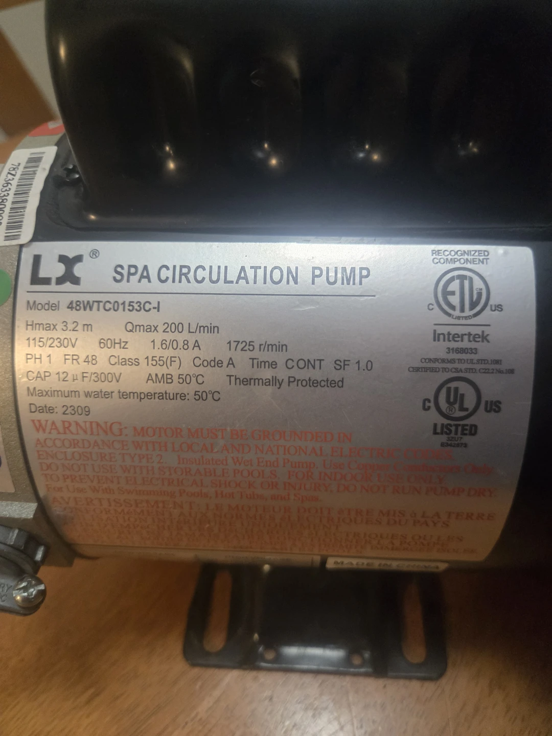 Hot Tub Circulation and jet pumps for sale. Brand New - photo 3