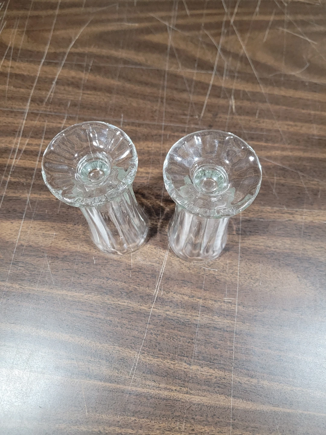 Set of 2 Clear Glass Footed Sundae Dishes - photo 4
