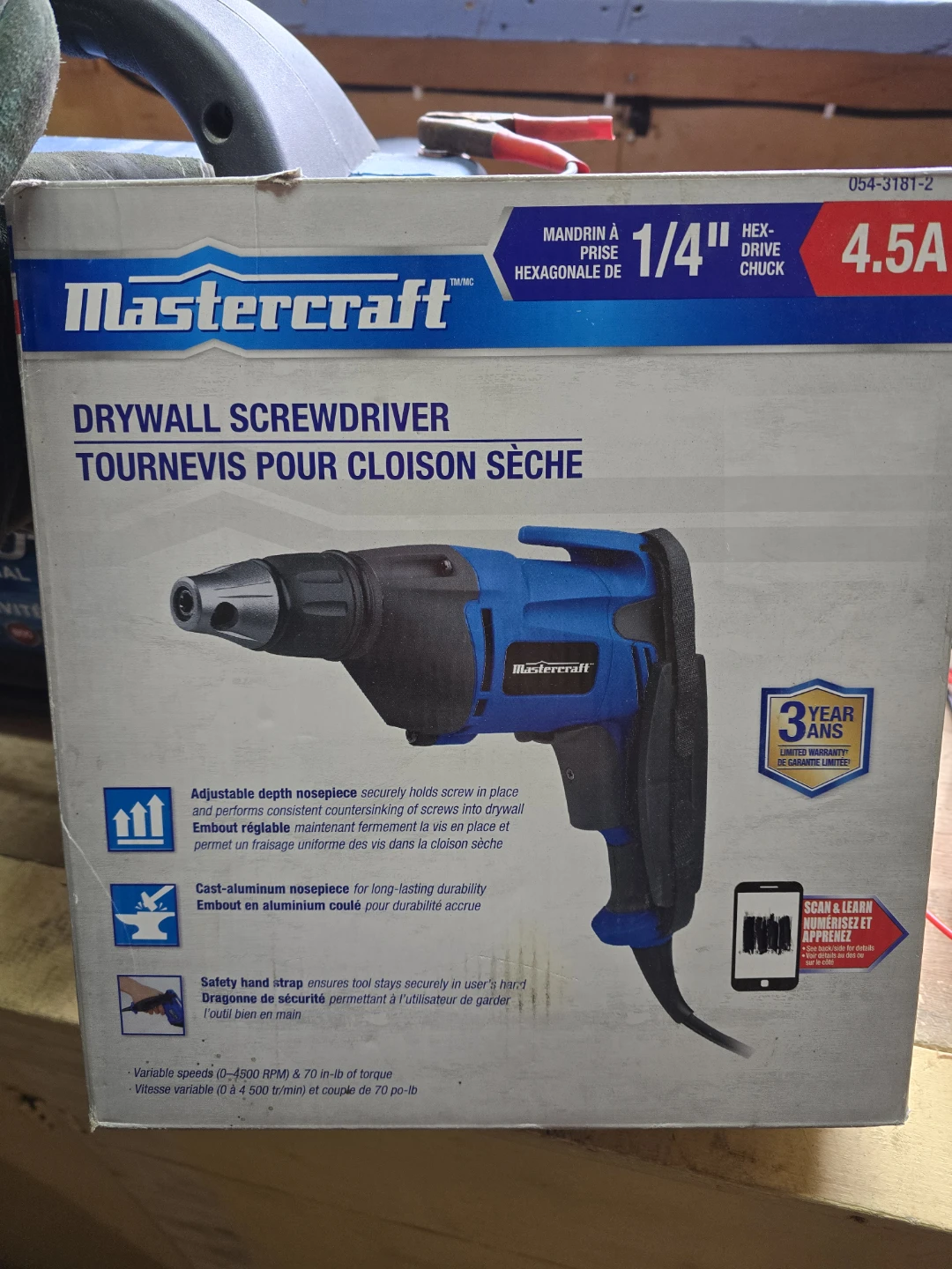 Mastercraft Drywall Screwdriver