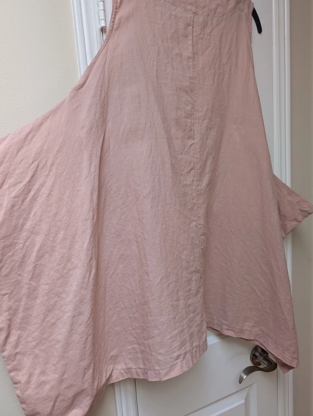 Linen Sleeveless Dress dusty rose color⚽ - photo 3