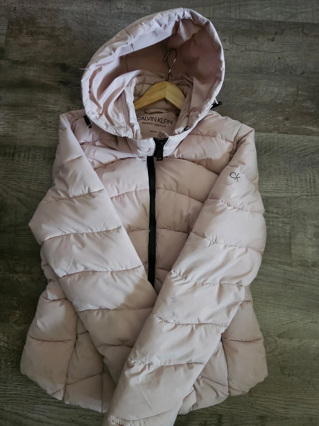 Calvin Klein Pink Puffer Jacket