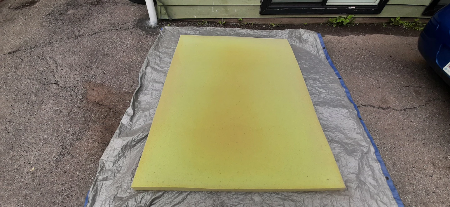 3" Queen Size High Density Memory Foam Topper