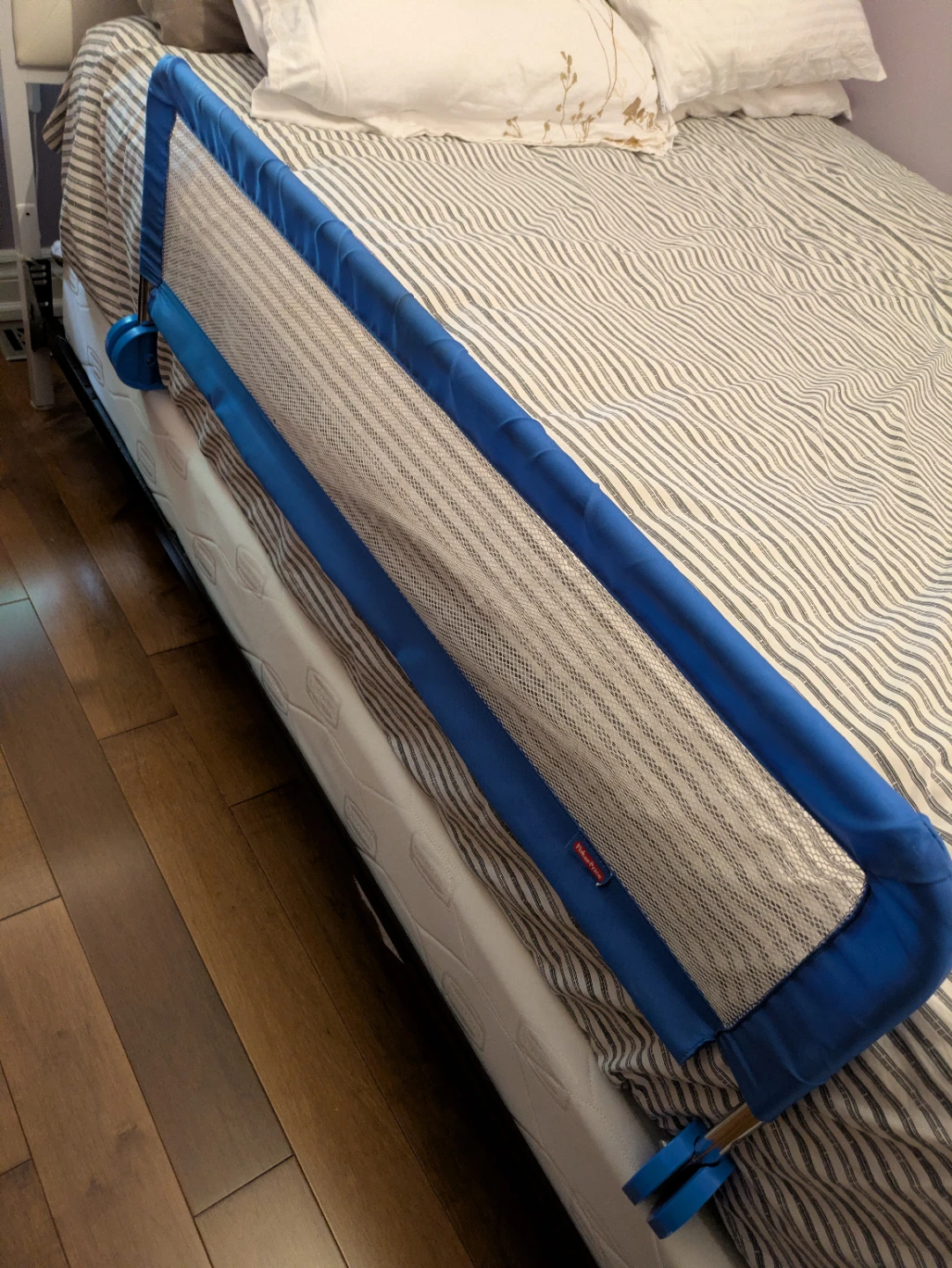 Fisher-Price Blue Bed Rail 42"x12"