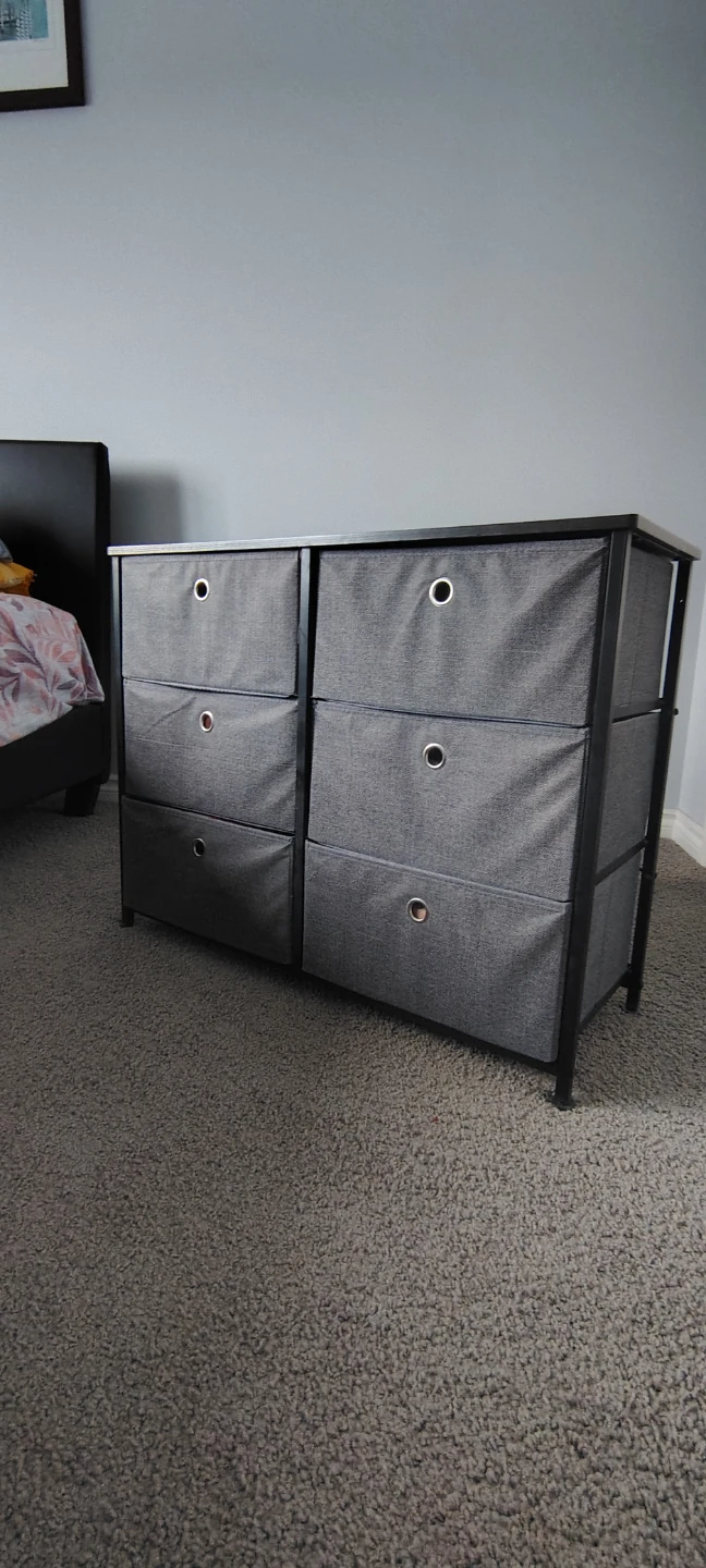 6-Drawer Fabric Storage Dresser - photo 3