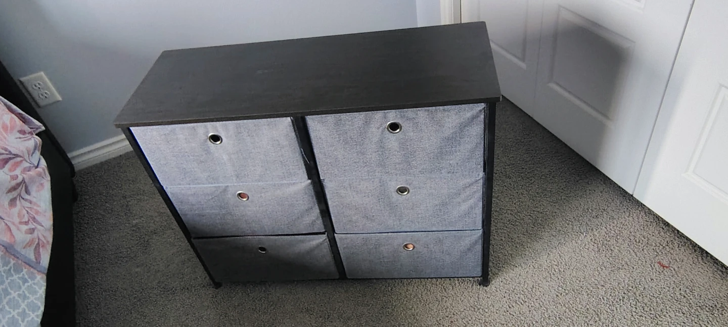 6-Drawer Fabric Storage Dresser - photo 4