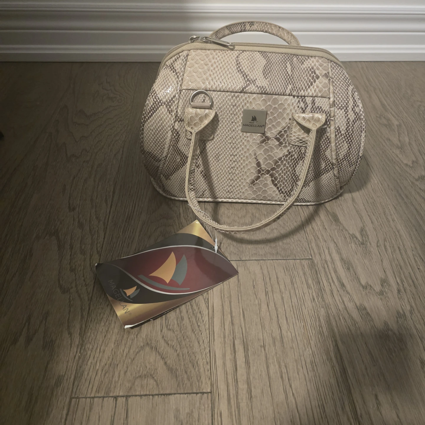Magellan Snakeskin Pattern Handbag - photo 2