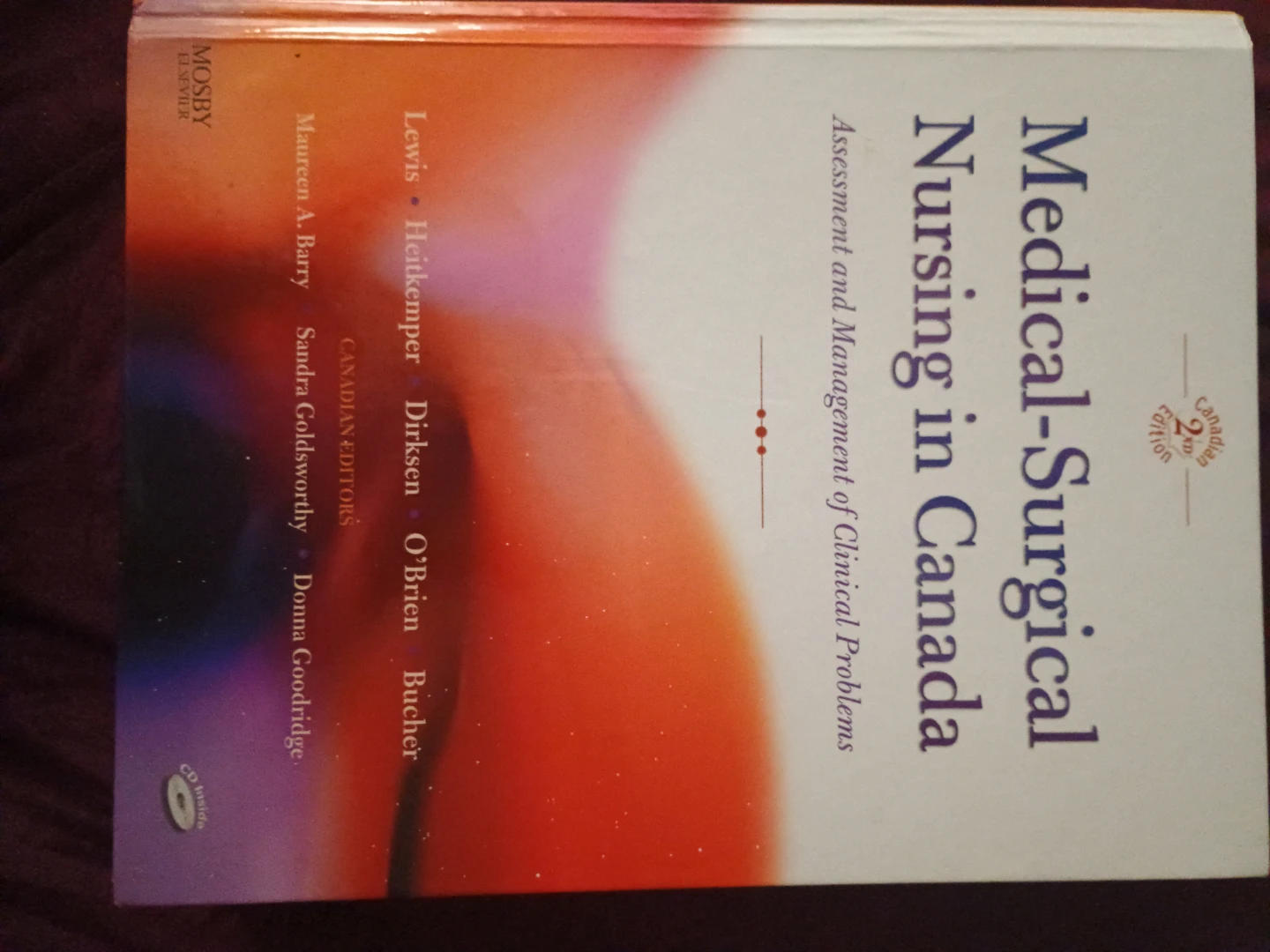 Medical-Surgical Nursing in Canada 2nd Edition Textbook