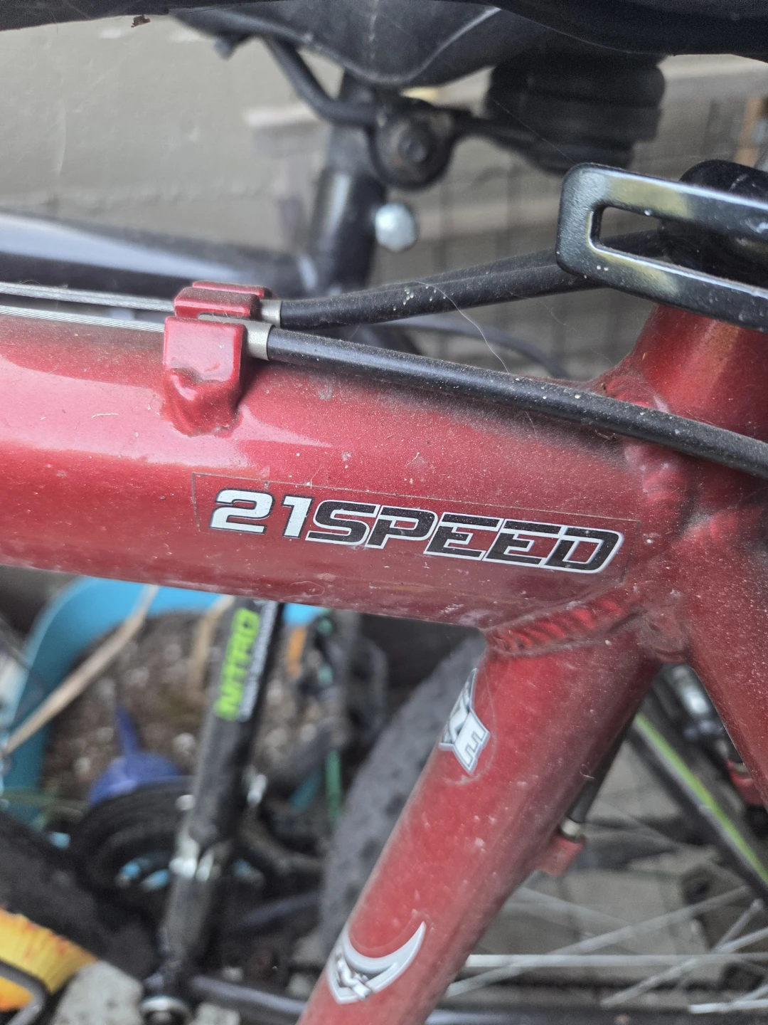 21 speed bike red - photo 2