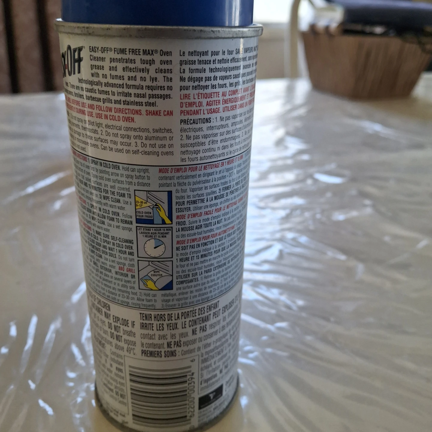 Easy-Off Fume Free Oven Cleaner Spray *part used* - photo 2