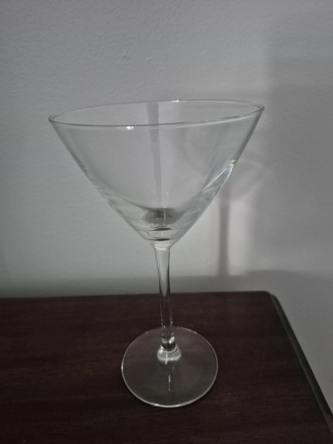 Set of 4 Clear Martini Glasses - photo 2