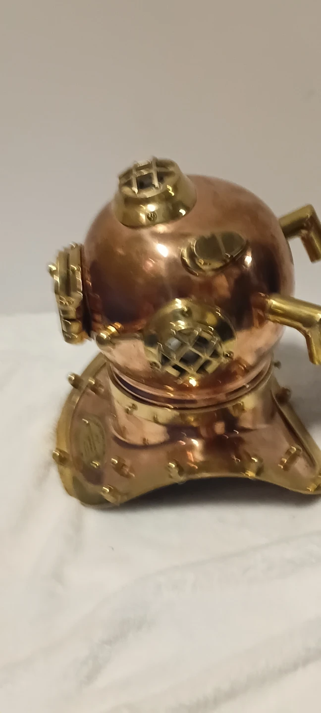 Copper Diving Helmet