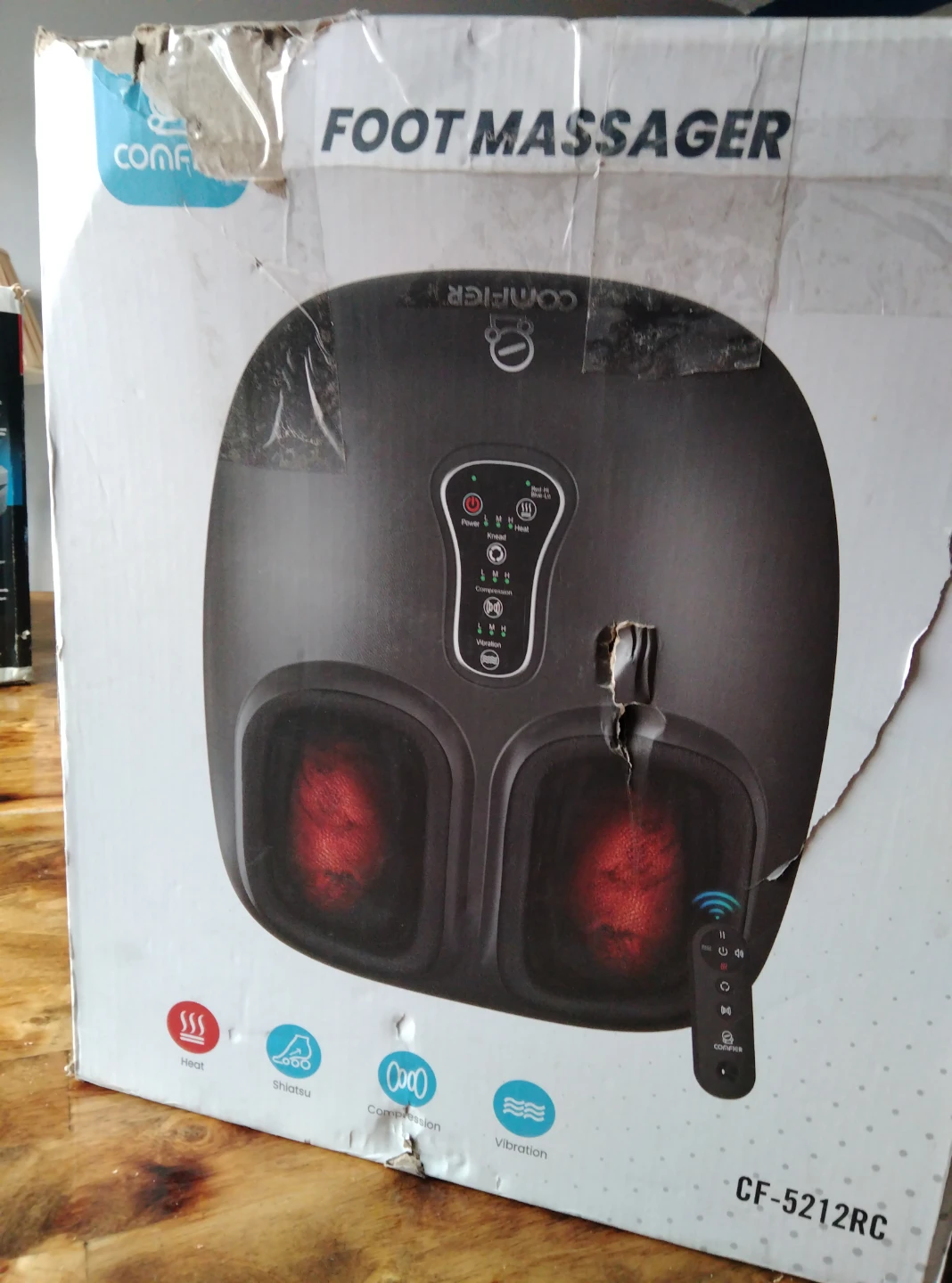 Comfier Foot Massager CF-5212RC