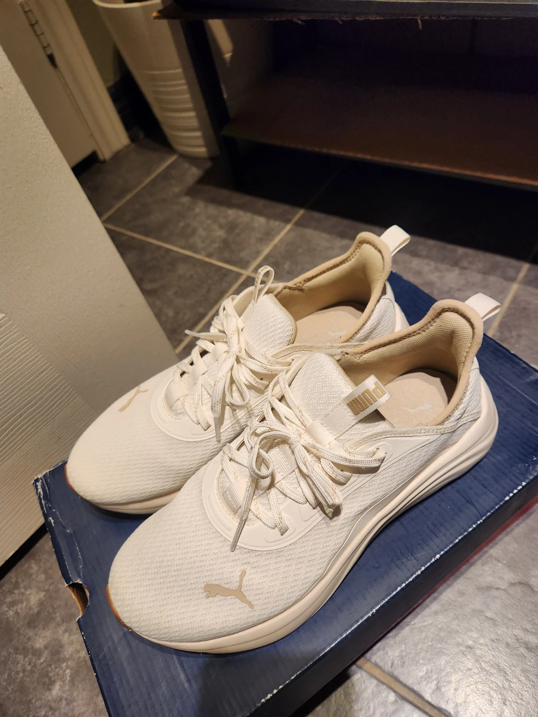 Puma white running shoes - photo 2