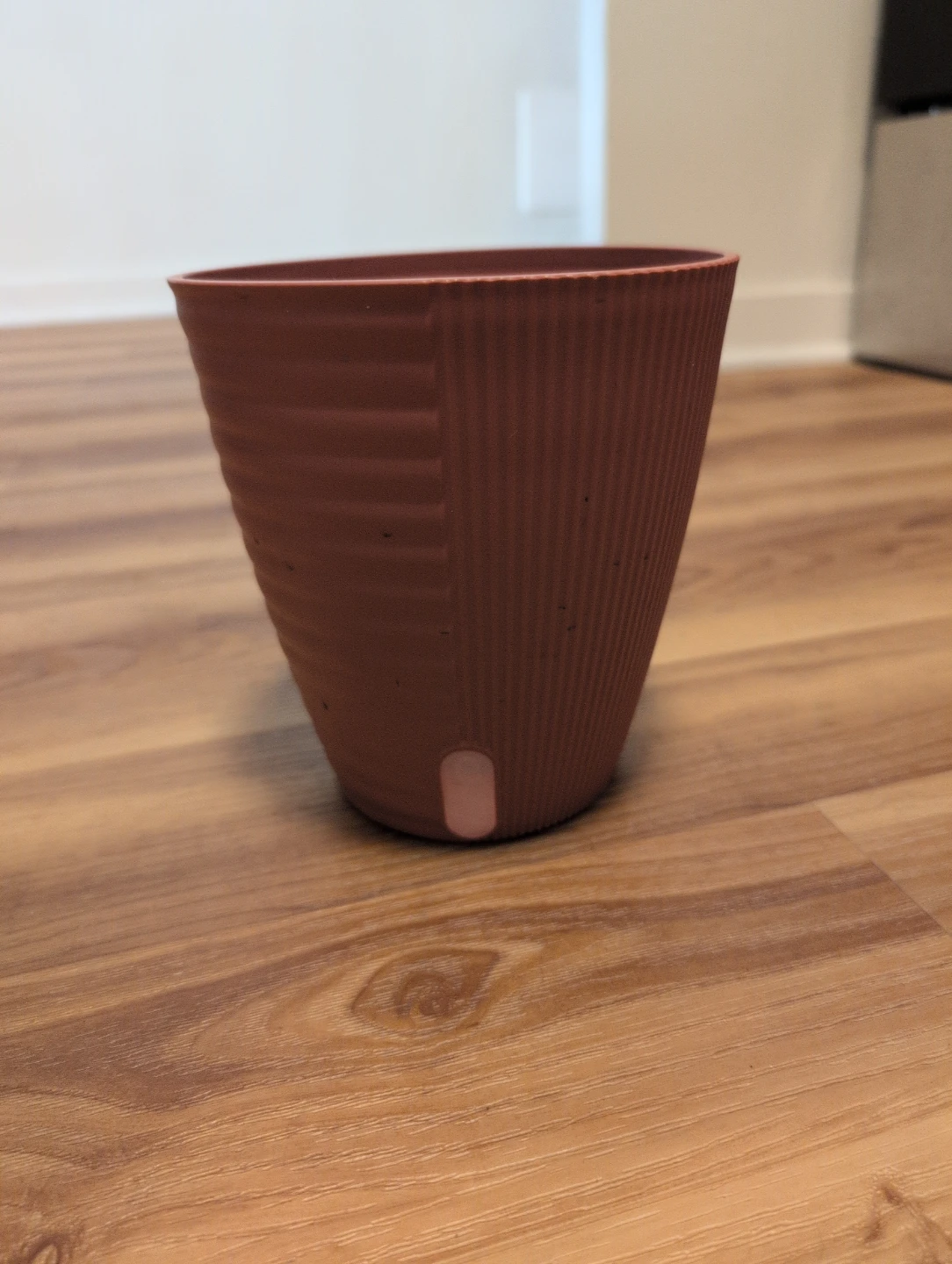 Brown Self-Watering Planter Pot