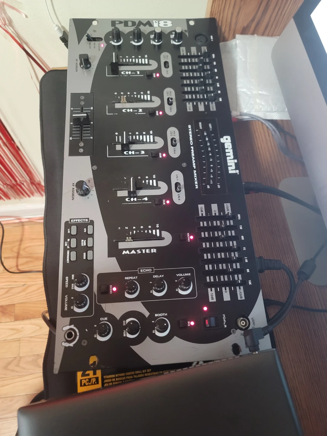 Gemini PDM18 DJ Pre-Amp Mixer Sampler - ElectrO - photo 3