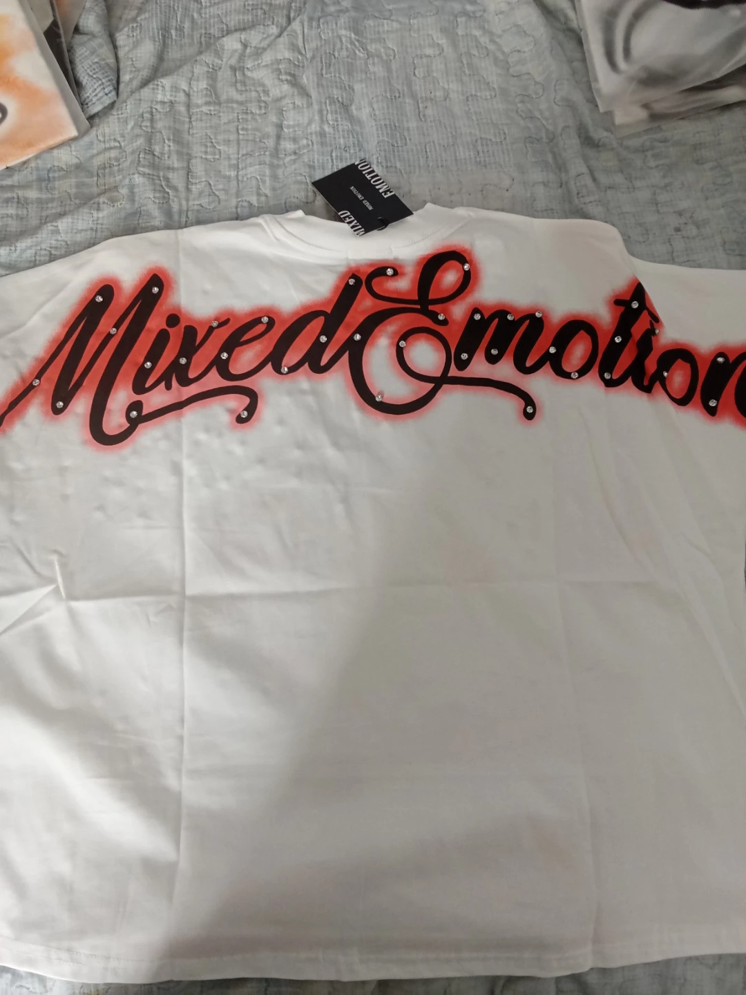 Mixed Emotion Graphic T-Shirt - photo 2