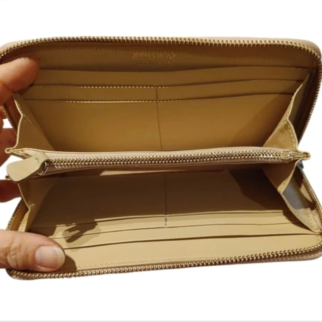 Vintage Jimmy Choo Leather Long Wallet - photo 4