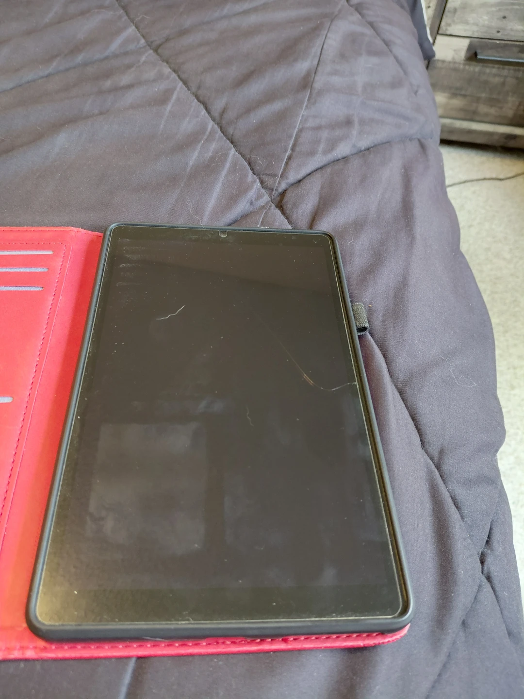Lenovo TB-8705F Tablet with Red Folio Case - photo 3
