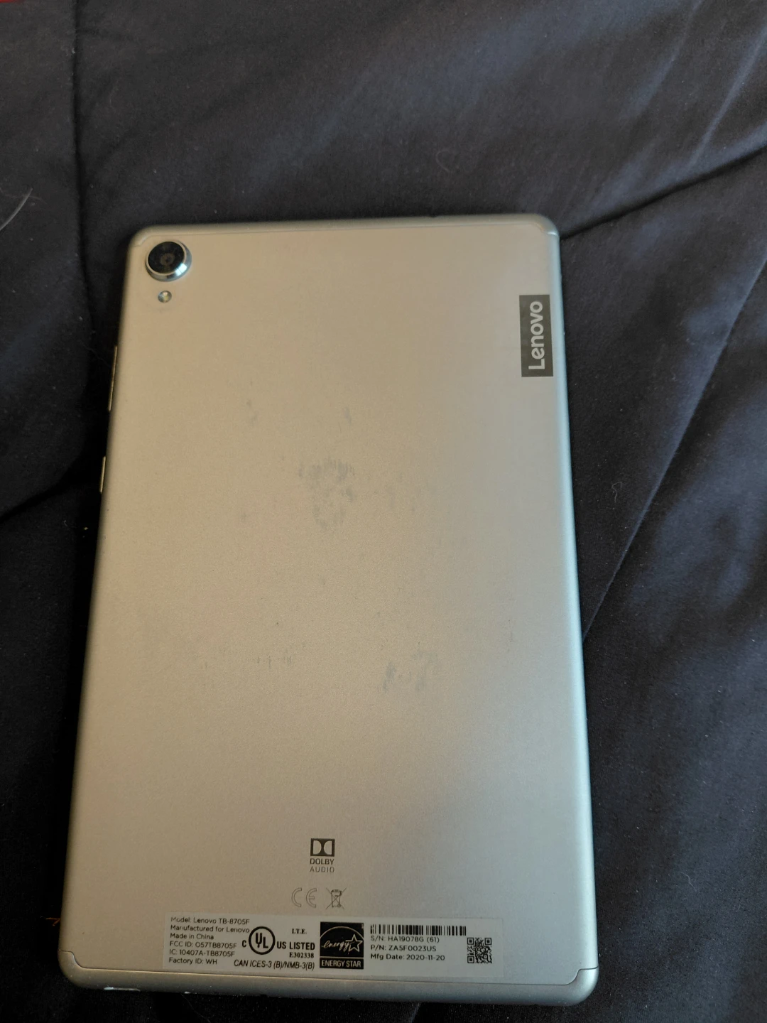 Lenovo TB-8705F Tablet with Red Folio Case - photo 5