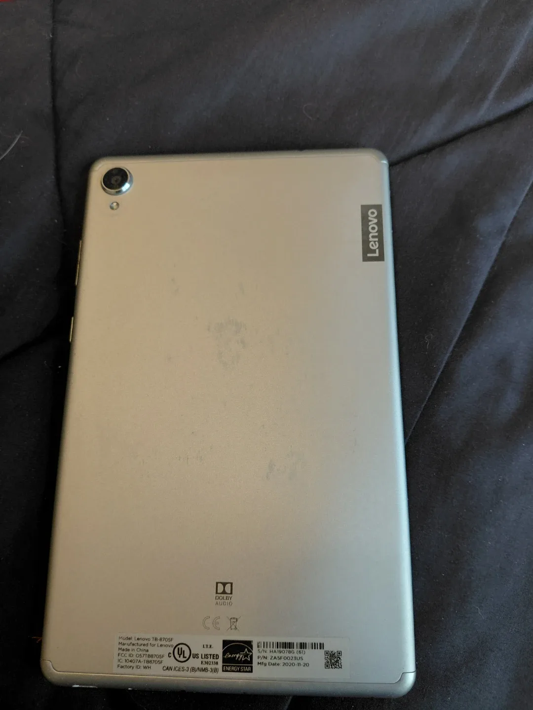 Lenovo TB-8705F Tablet with Red Folio Case - photo 5